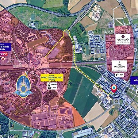 *Disneyland/Chessy* Appartement Idealement Situe Chessy  Zewnętrze zdjęcie